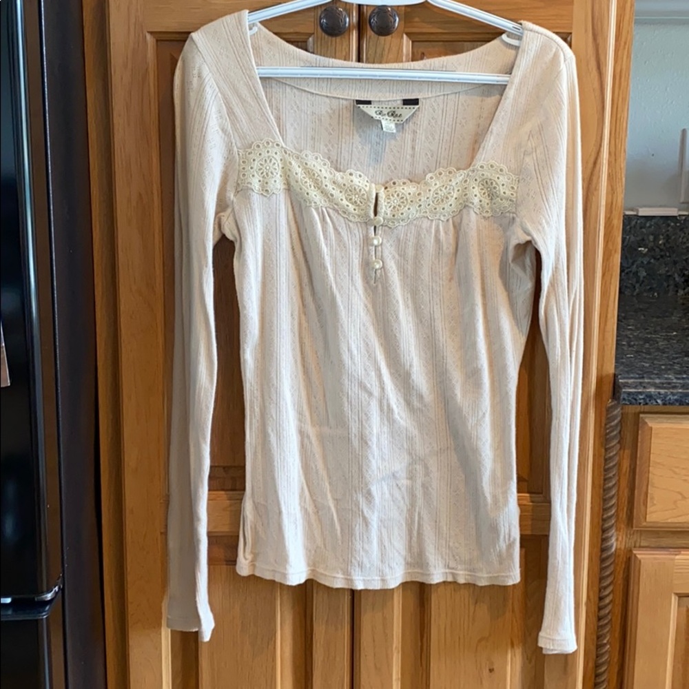 Anthropologie long sleeve shirt